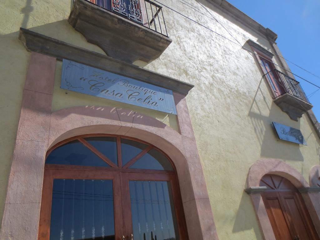Casa Celia Hotel Restaurante Bernal Kültér fotó