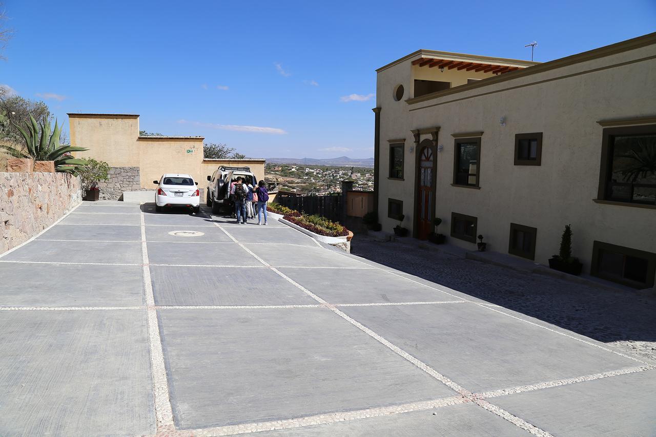 Casa Celia Hotel Restaurante Bernal Kültér fotó